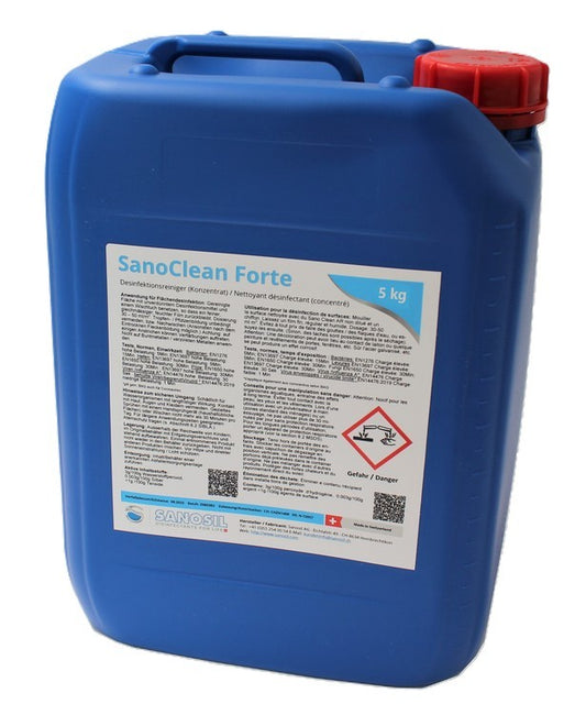 SanoClean Forte Whirlpool Desinfektionsreiniger konzentriert, Kanister à 5 Liter