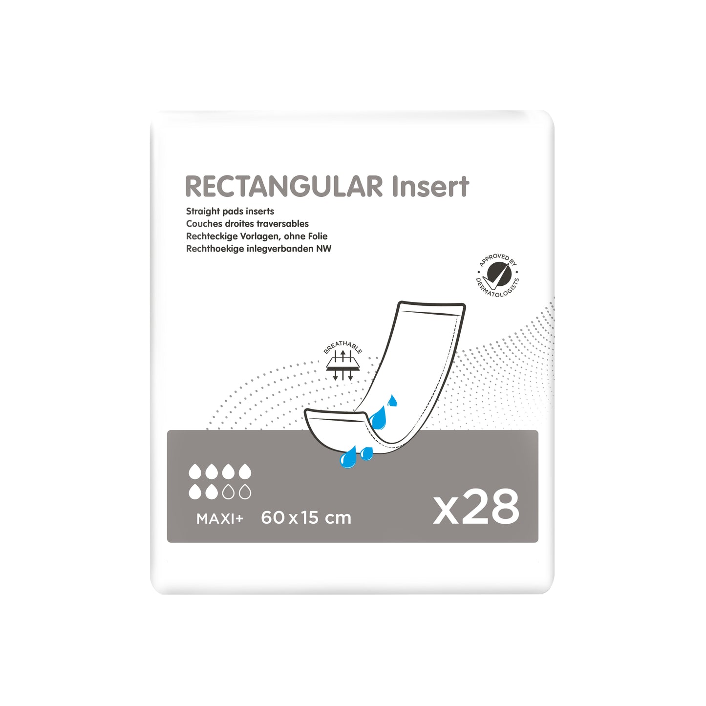 Rectangular Insert Maxi Plus