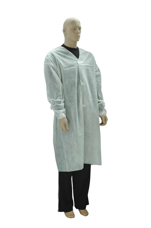 Besuchermantel weiss Herren