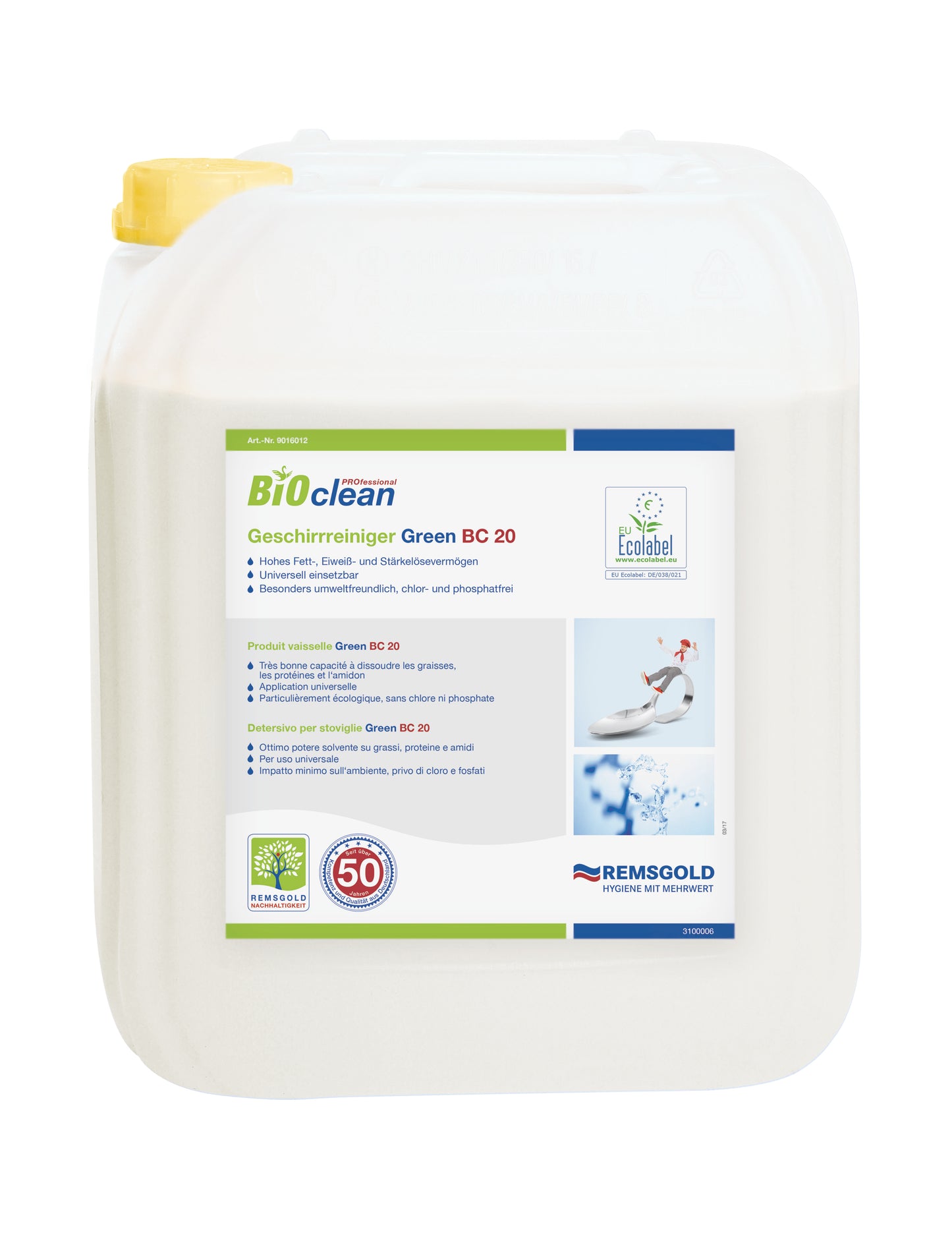 BioClean Geschirrreiniger BC20