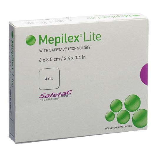 Mepilex Lite Safetac 10x10