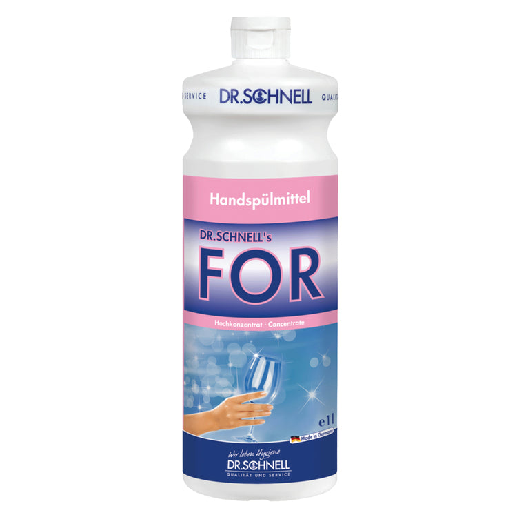 Geschirrspülmittel FOR Dr. Schnell, 1 Liter