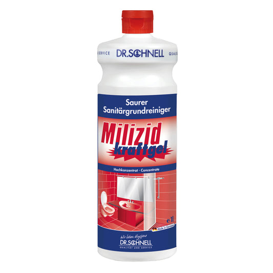 Sanitärgrundreiniger Milizid Kraftgel 1 Liter