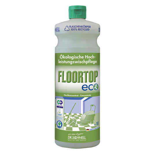 Hochleistungswischpflege Floortop Eco Dr. Schnell, Flasche à 1 Liter