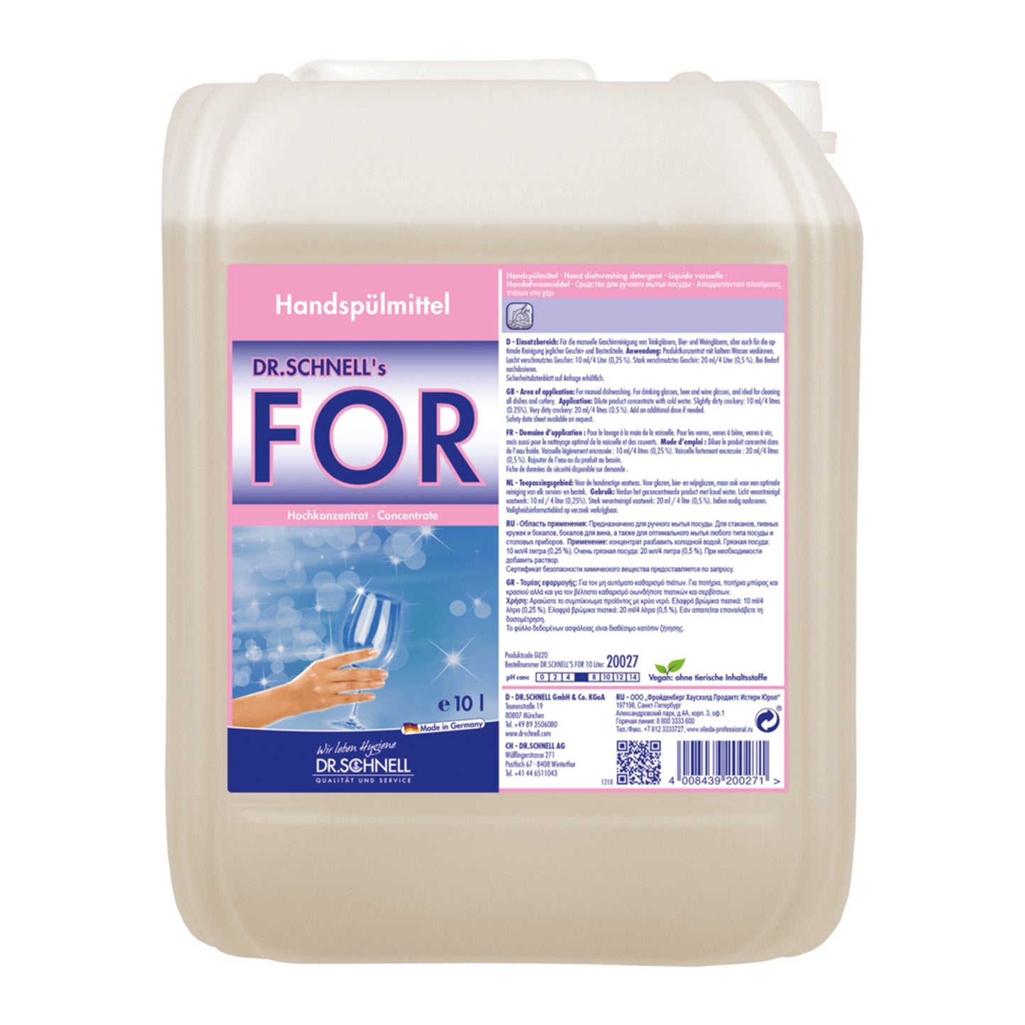 FOR Handgeschirrspülmittel 10L
