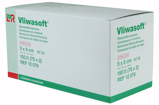 Vliwasoft 7.5x7.5cm, steril
