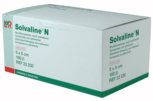 Solvaline N 5x5cm, steril