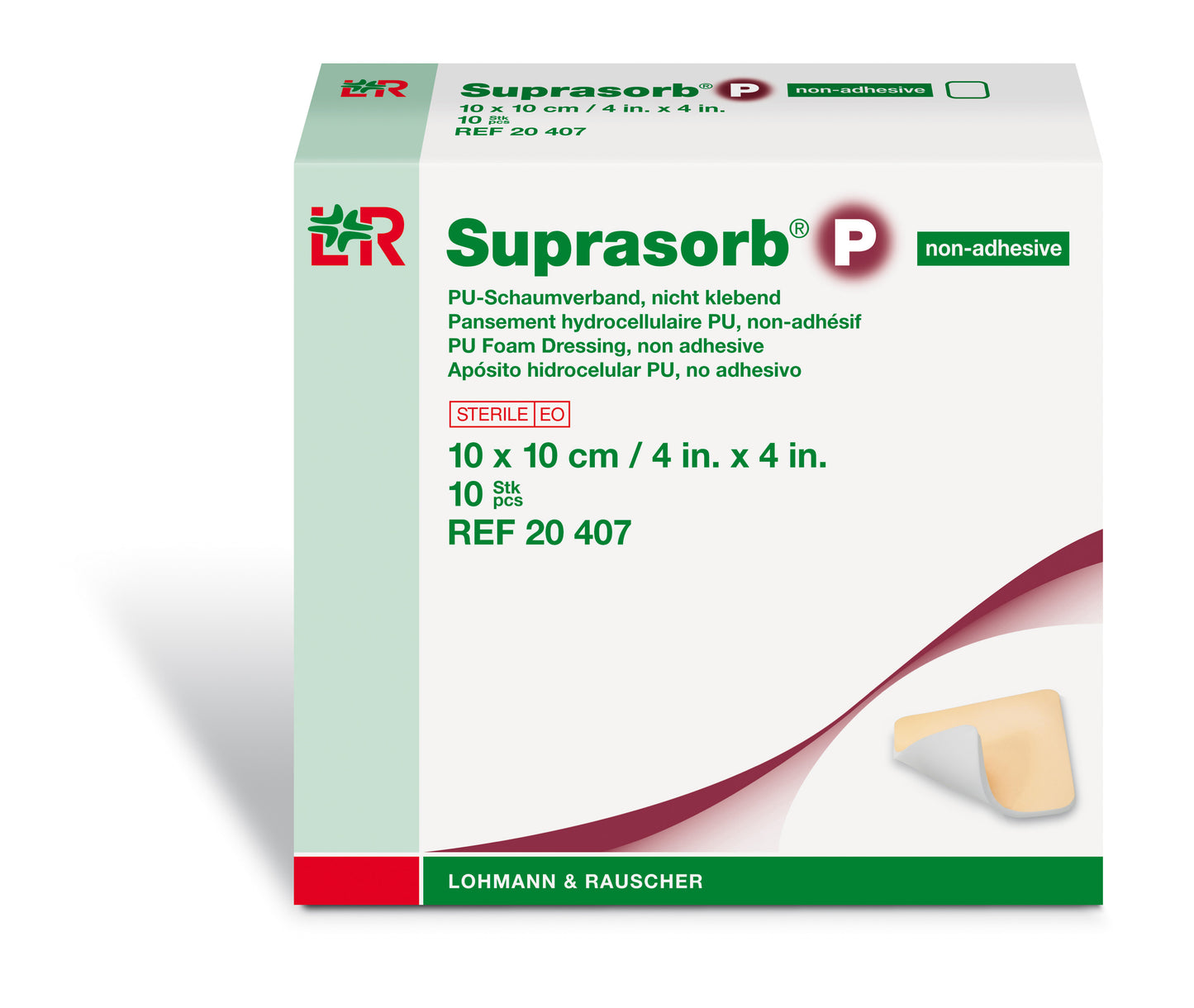 Suprasorb P 7.5x7.5 cm