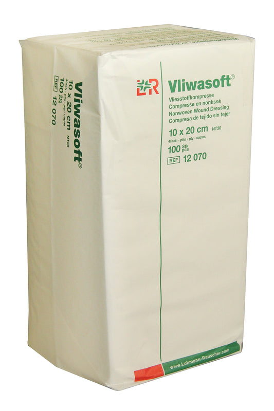 Vliwasoft 10x10cm, unsteril
