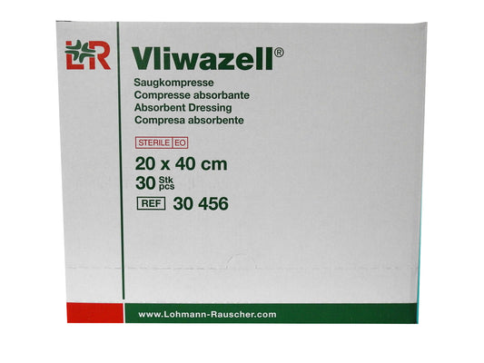 Vliwazell 20x40cm, steril
