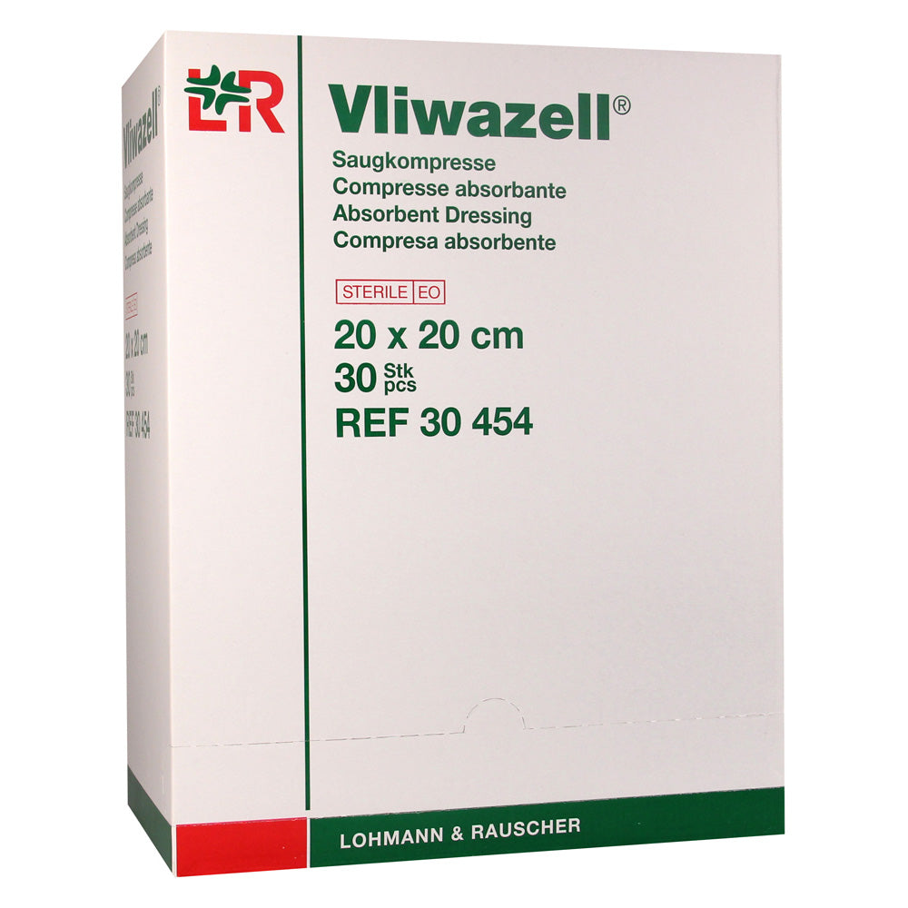 Vliwazell 20x20cm, steril