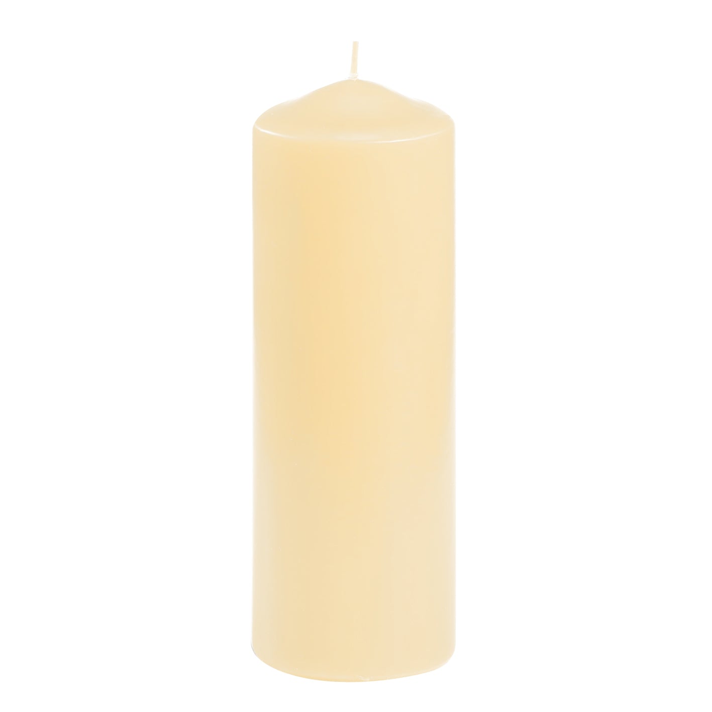 Stumpenkerze 200 mm creme