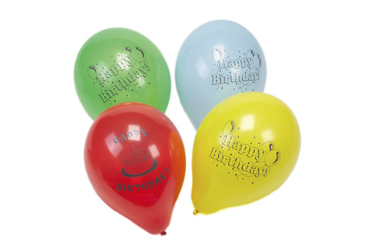 Luftballons "Happy Birthday"