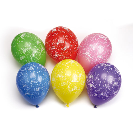 Luftballons "Happy Birthday"