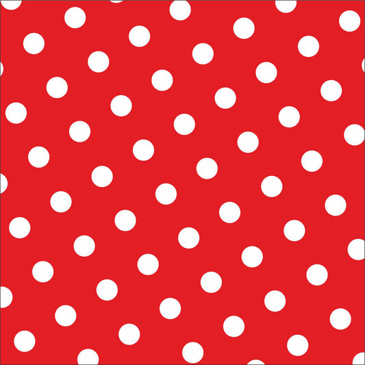 Servietten "Dots" rot