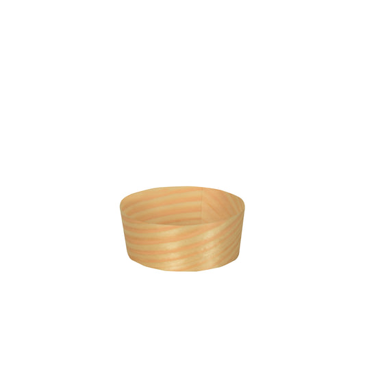 Fingerfood - Schalen Holz rund