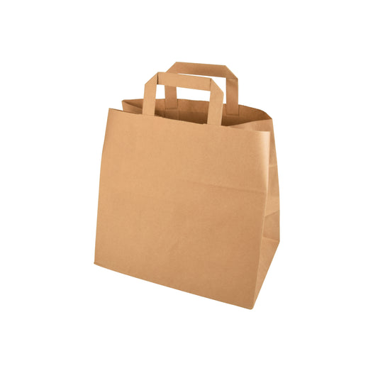 Tragtaschen Papier braun