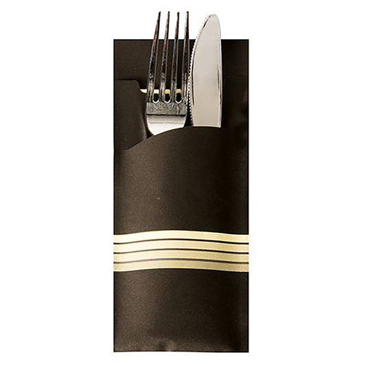 Bestecktaschen "Stripes" inkl.