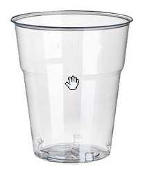 Trinkbecher PET 0.2 L glasklar