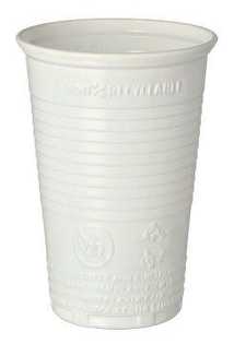 Trinkbecher, PP 0,2 l weiss