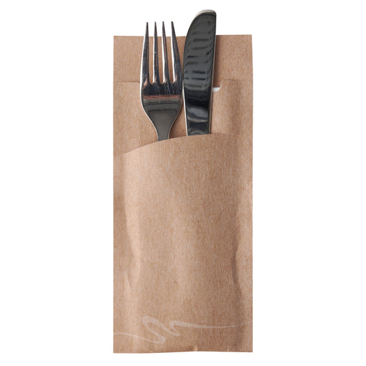 Bestecktasch. natur inkl. Serv