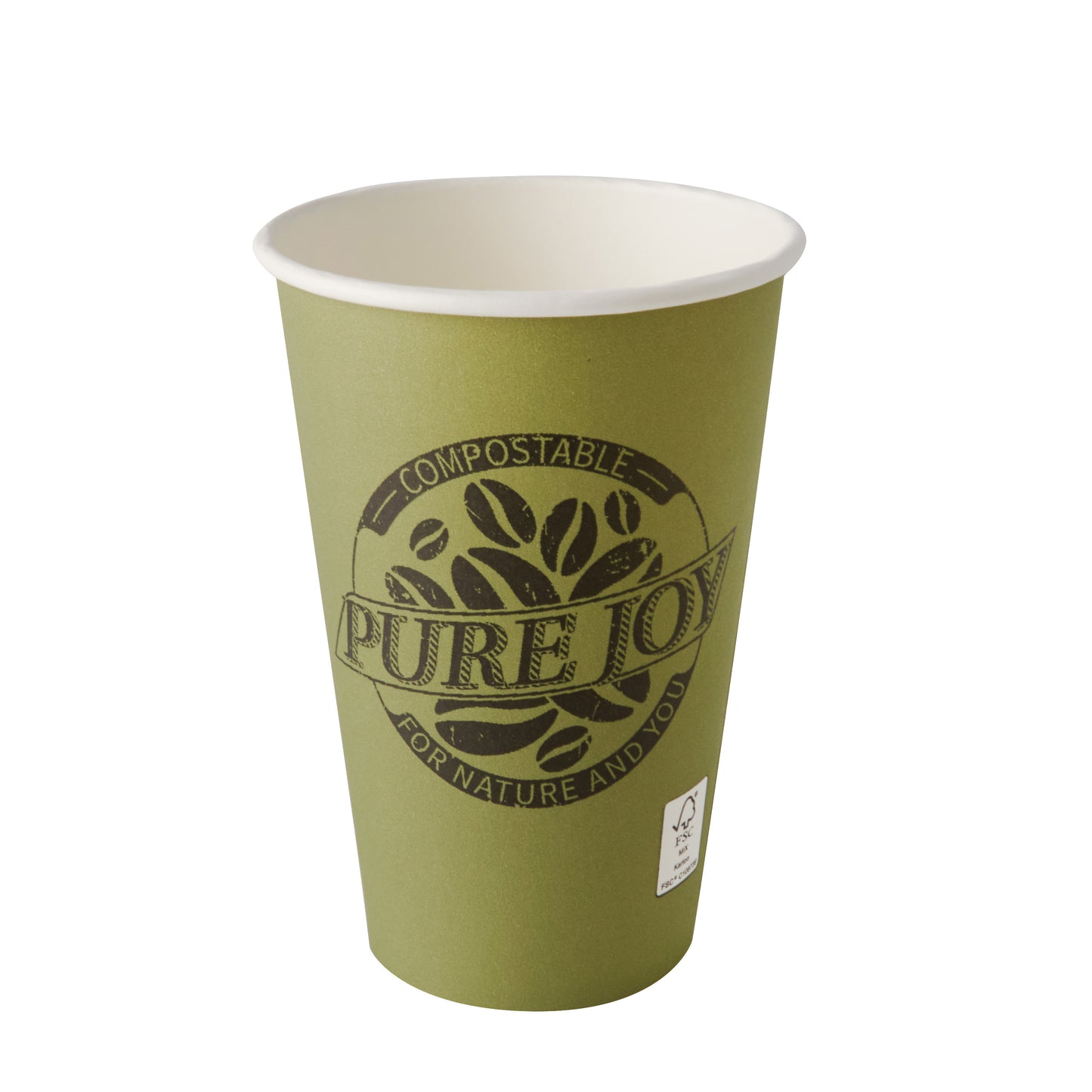 Trinkbecher Pappe PURE JOY 3dl