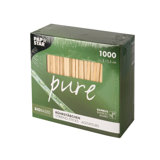 Rührstäbchen PURE, Bambus