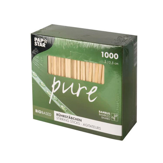 Rührstäbchen PURE, Bambus