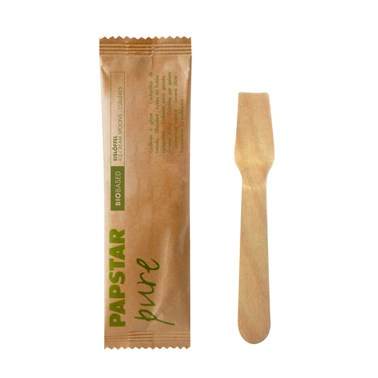 Eislöffel, Holz, PURE, 9.4cm