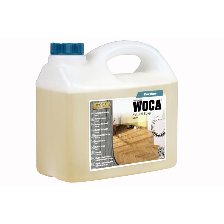Holzbodenseife natur Woca Kanister à 2.5 Liter für Unterhaltsreinigung