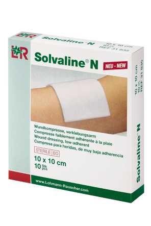 Solvaline N 10x10 cm steril/1