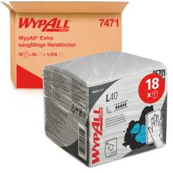 Wypall L40 Wischtuch weiss