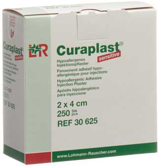 Curaplast sensitive 2x4cm