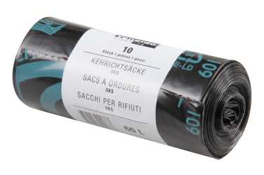 Kehrichtsack 60L/schwarz
