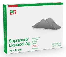 Suprasorb Liquacel Ag 10x10 cm