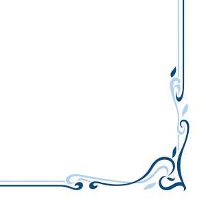 Serviette Colour Line  blau