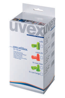Uvex x-fit, Nachfüllboxen